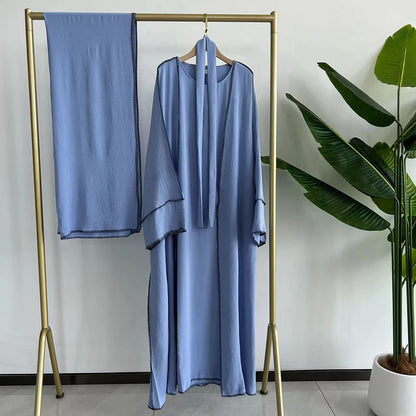 Three. Piece Abaya set