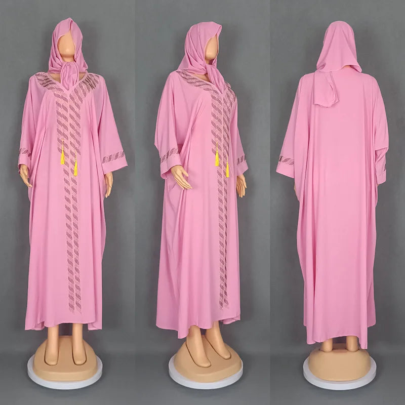 Muslim Dress Abaya Jalabiya Women Eid Dresses Saudi Long Robe Vestidos Hijab Islam Abayas Headscarf Ramadan Morocco Dubai Kaftan