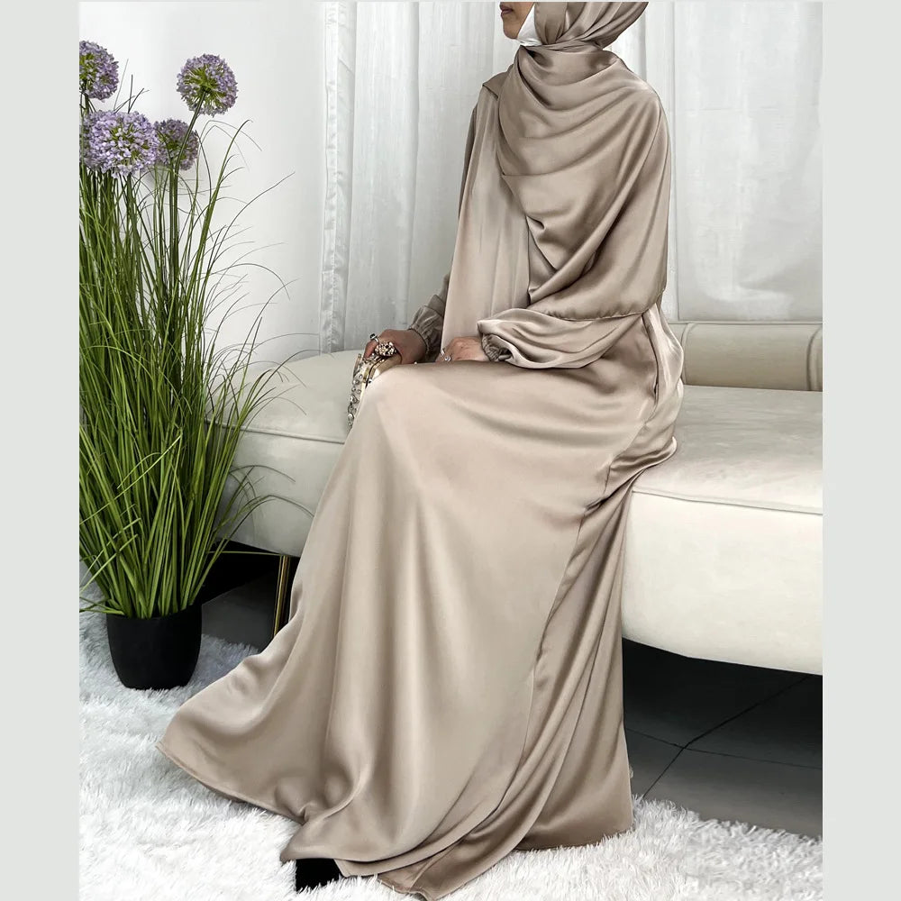 Abayas for Women Muslim 2025 New Fashion Hood Headscarf Kaftan Dubai Abaya Arabic Robe Djellaba Eid Ramadan Islam Clothing Gown