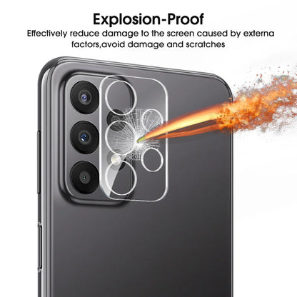 Camera Back HD Film Screen Protector for Samsung Galaxy A23 Anti-scratch Tempered Glass Lens Screen Protector for Galaxy A23