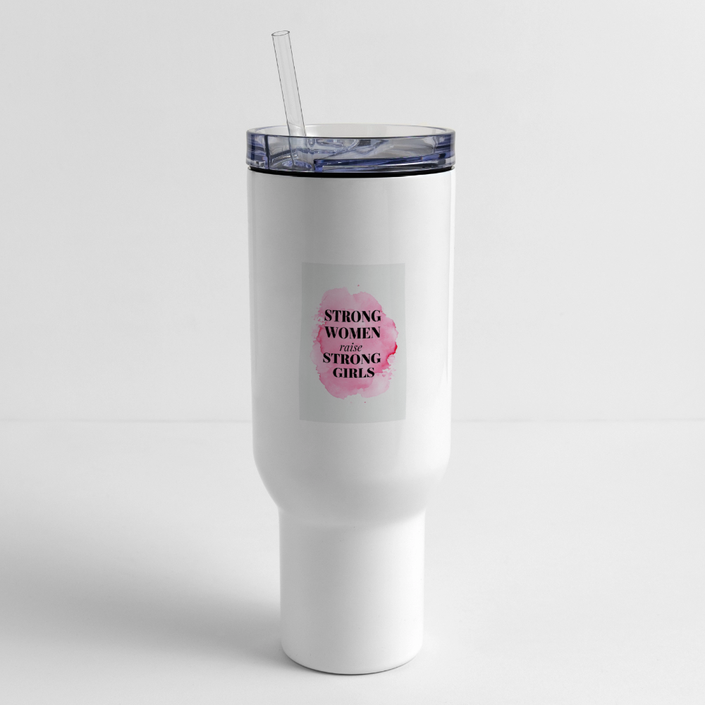 40 oz Travel Tumbler - white