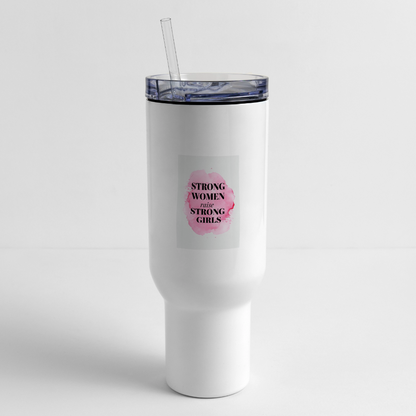 40 oz Travel Tumbler - white