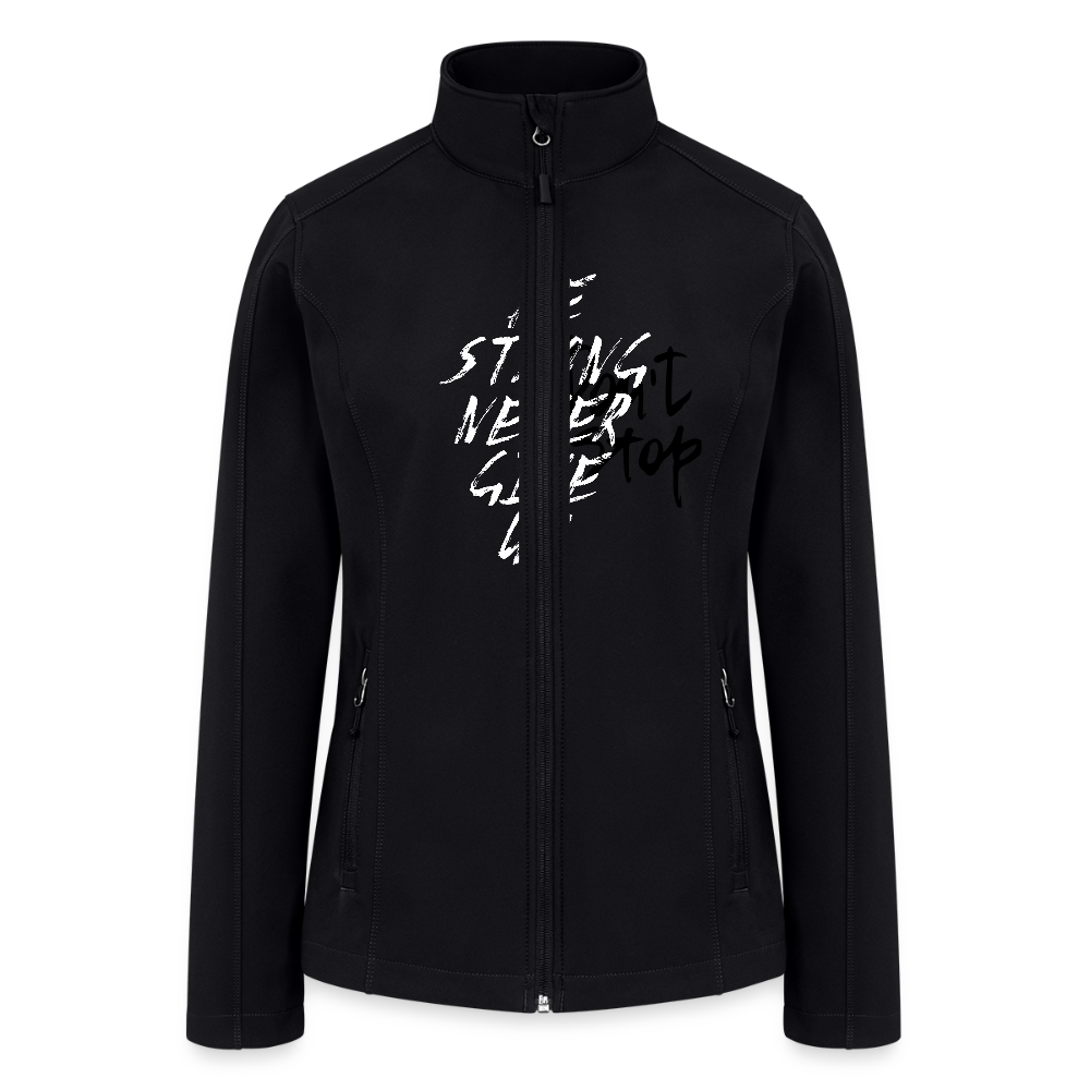 Women’s Soft Shell Jacket - black