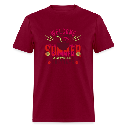 Unisex Classic T-Shirt - burgundy