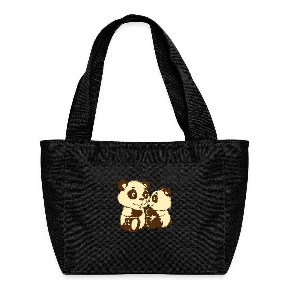 Recycled Insulated Lunch Bag - black