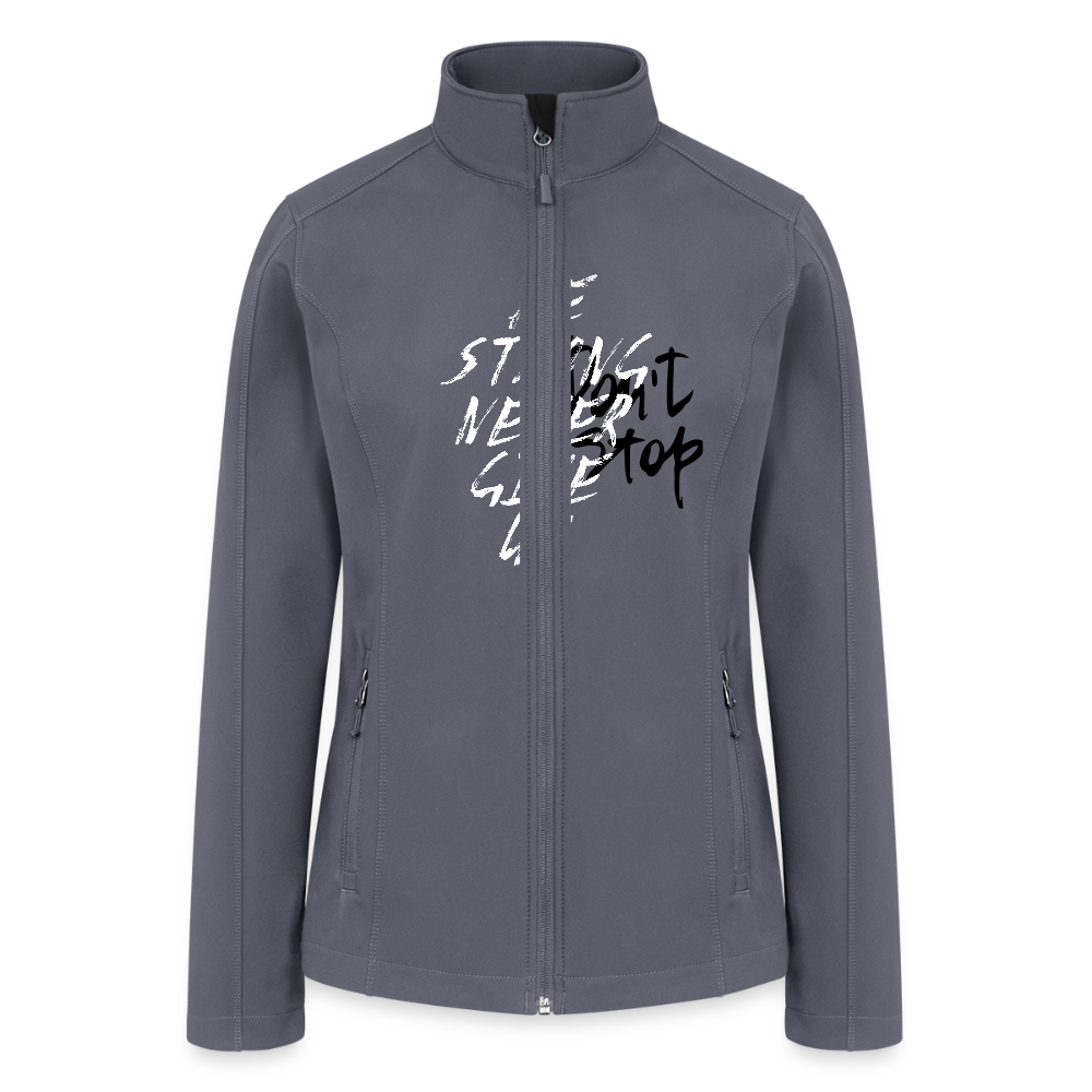 Women’s Soft Shell Jacket - gray