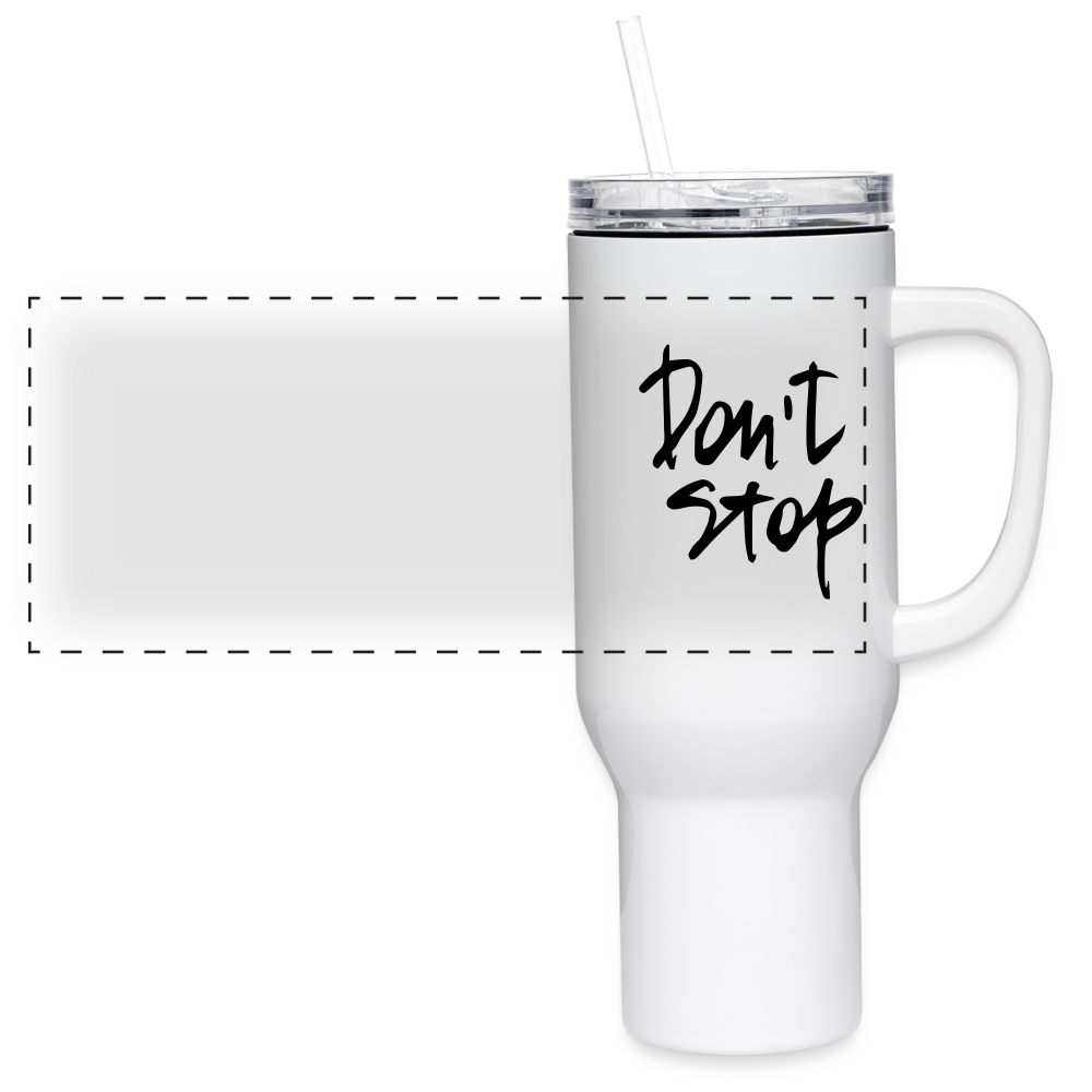 40 oz Travel Tumbler - white