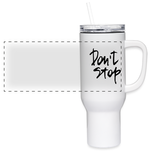 40 oz Travel Tumbler - white