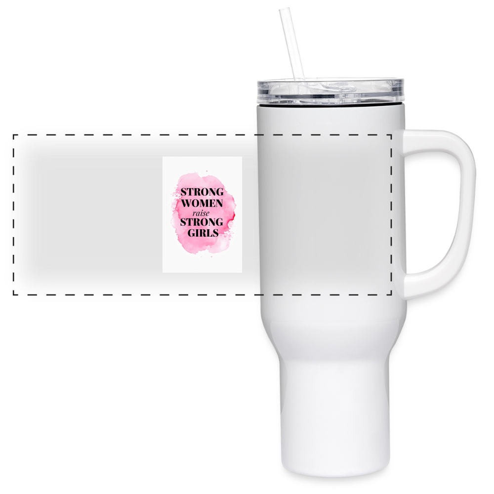 40 oz Travel Tumbler - white
