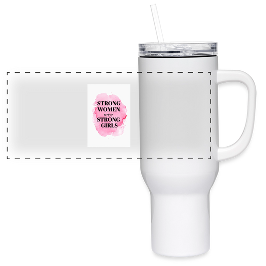 40 oz Travel Tumbler - white