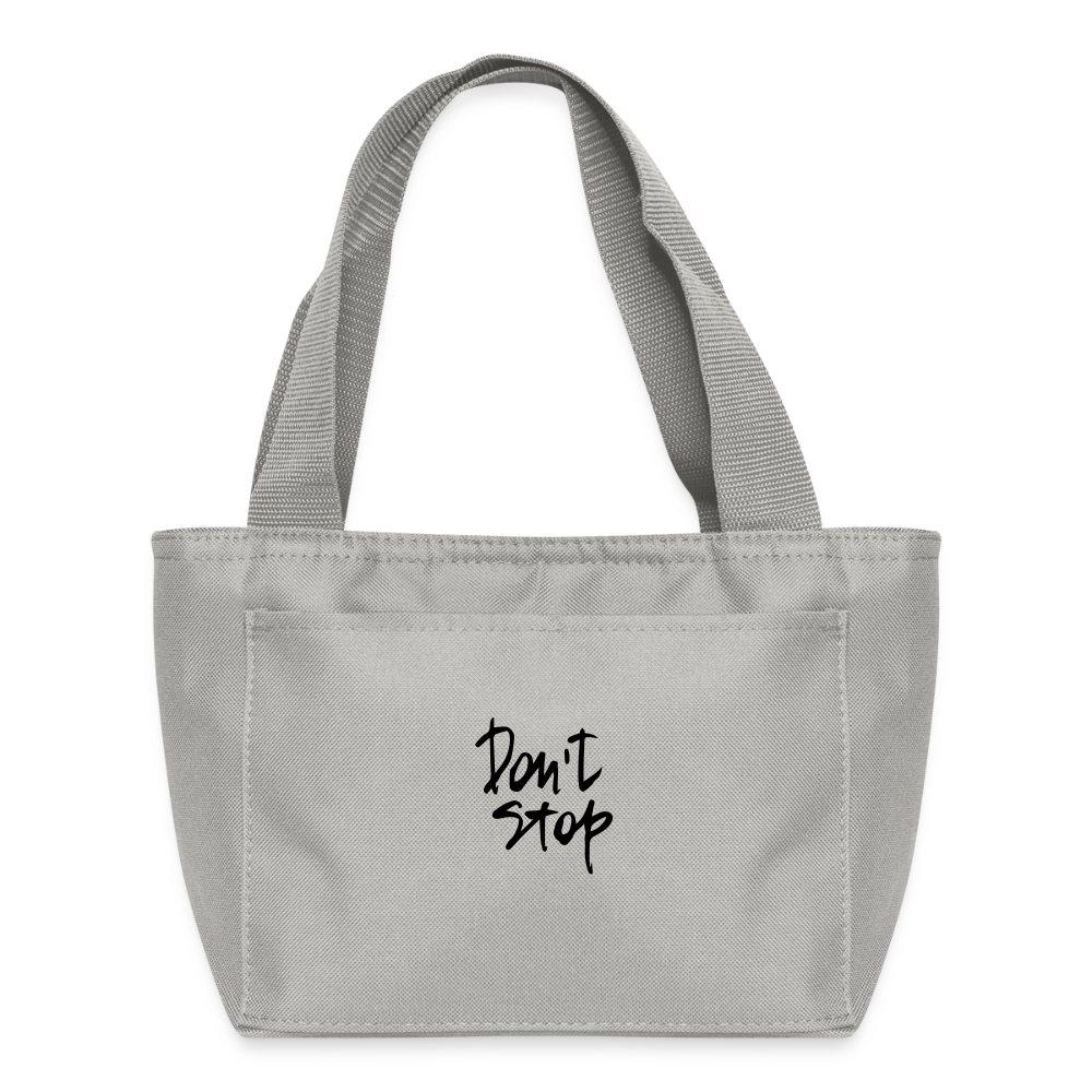 Recycled Insulated Lunch Bag - light gray