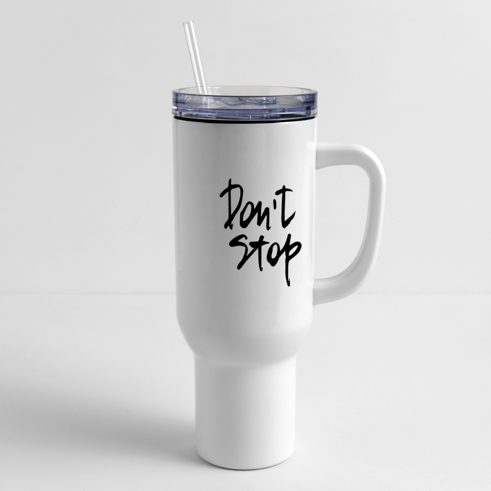 40 oz Travel Tumbler - white