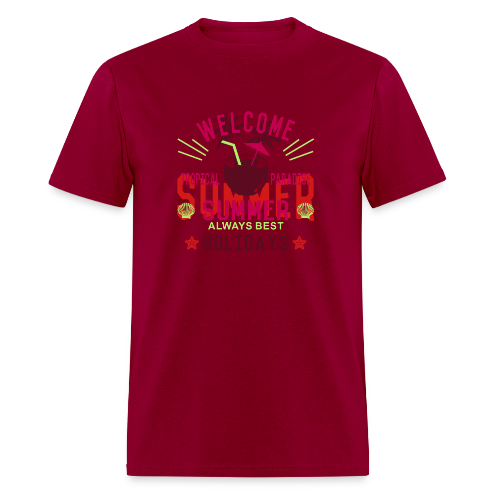 Unisex Classic T-Shirt - dark red