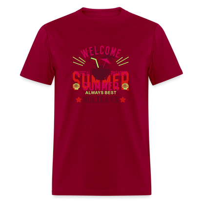 Unisex Classic T-Shirt - dark red