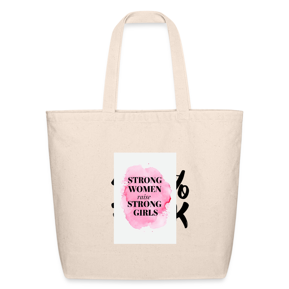 Eco-Friendly Cotton Tote - natural
