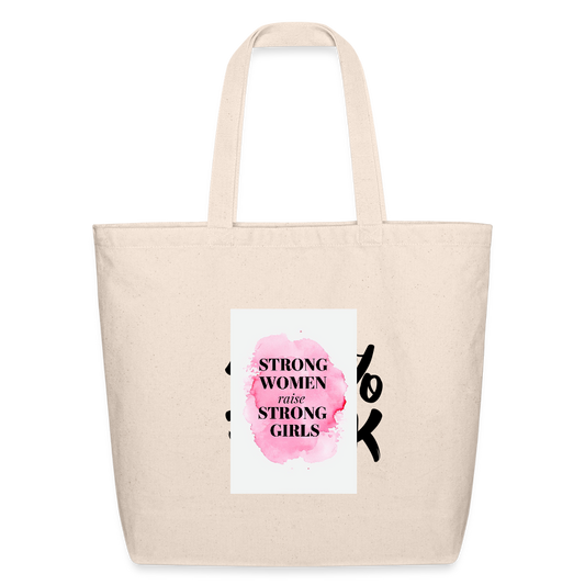 Eco-Friendly Cotton Tote - natural