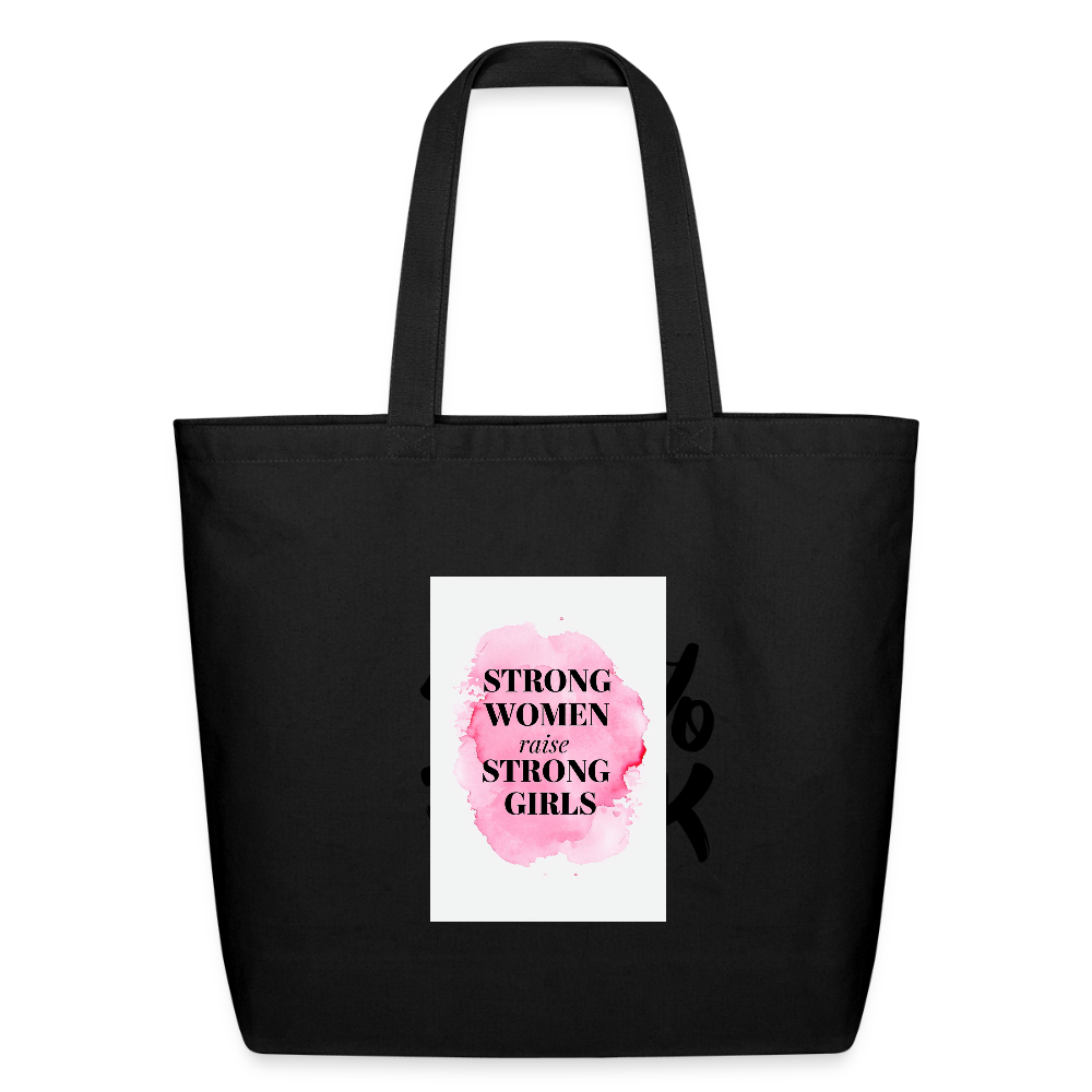 Eco-Friendly Cotton Tote - black
