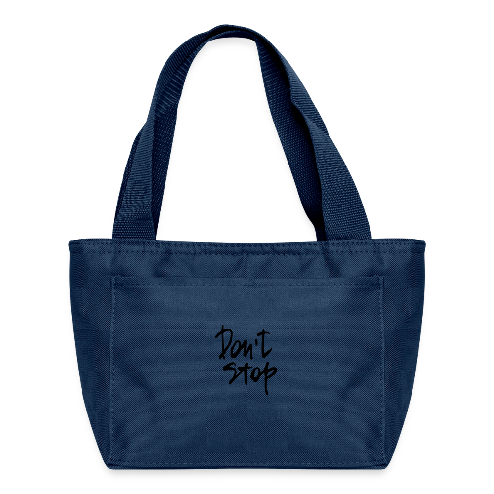 Recycled Insulated Lunch Bag - navy