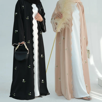 Eid Muslim Abaya For Women Embroidery Cardigan Dresses Abayas Ramadan Morocco Dubai Jalabiya Kaftan Vestidos Arab Long Robe 2026