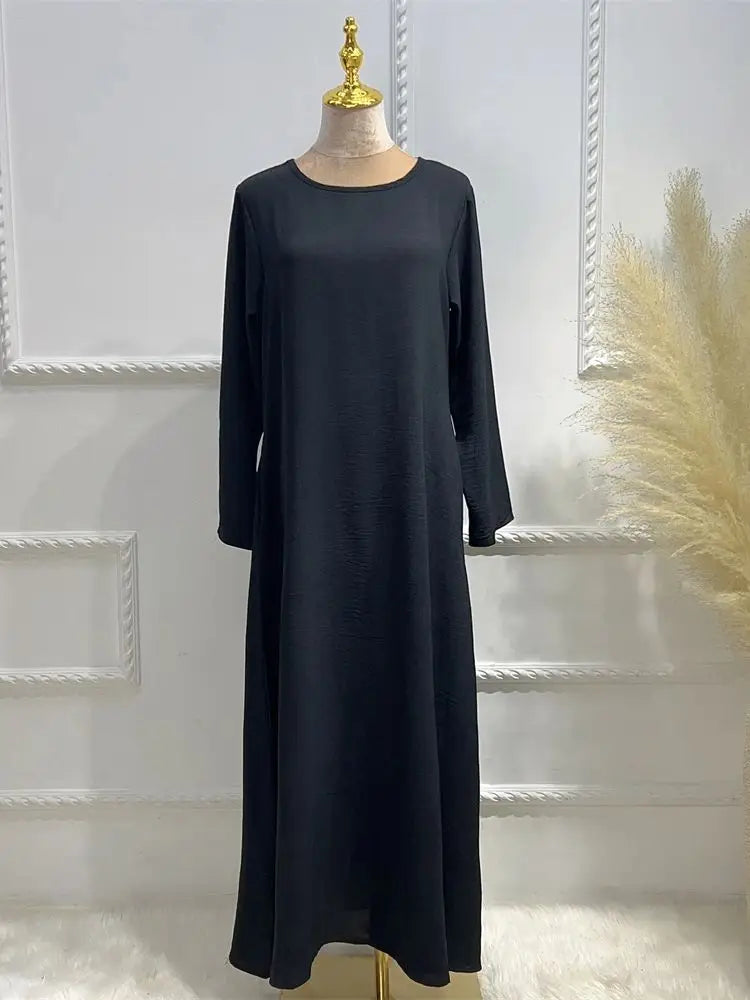 New Black White Sequin Kimono Cardigan Abaya Dubai Luxury Muslim Kaftan Abayas For Women Turkish Islamic Clothing Outfit