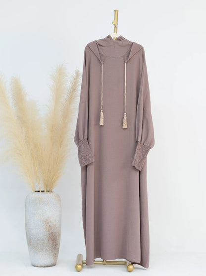 Eid Muslim Dress for Women Eid Abaya Morocco Ramadan Jilbab Hooded Prayer Dresses Vestido Kaftan Islam Dubai Arab Long Robe 2024