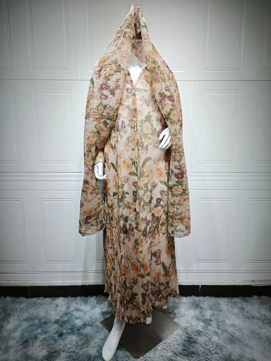 Printed Dubai Abaya