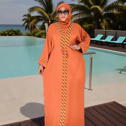 Muslim Dress Abaya Jalabiya Women Eid Dresses Saudi Long Robe Vestidos Hijab Islam Abayas Headscarf Ramadan Morocco Dubai Kaftan