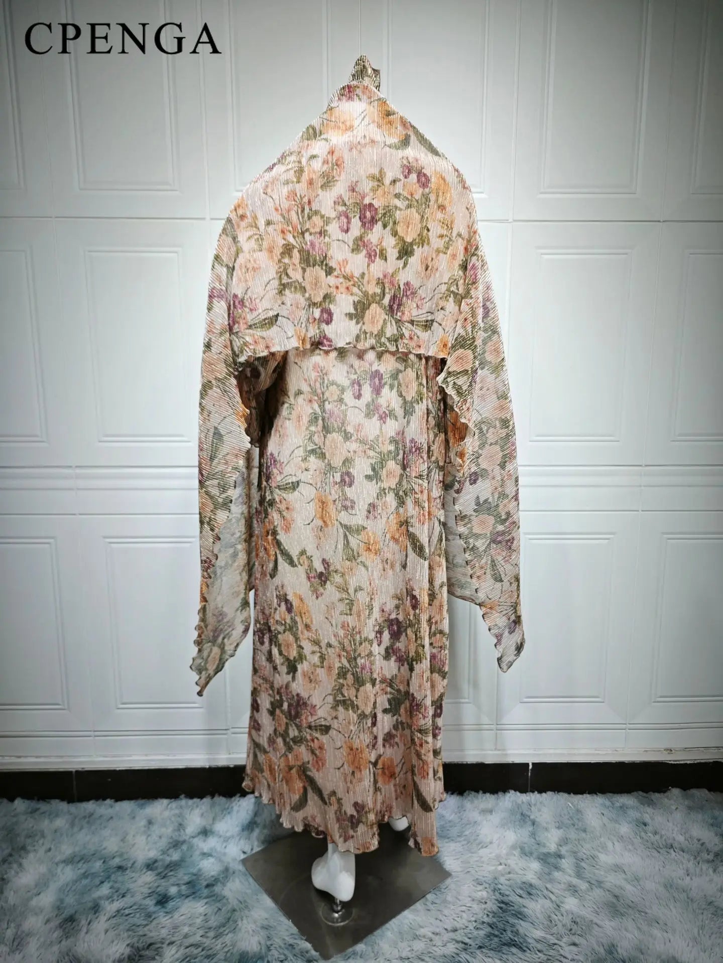Printed Dubai Abaya