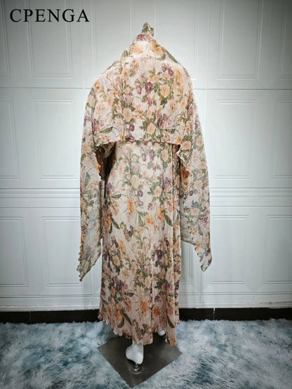 Printed Dubai Abaya