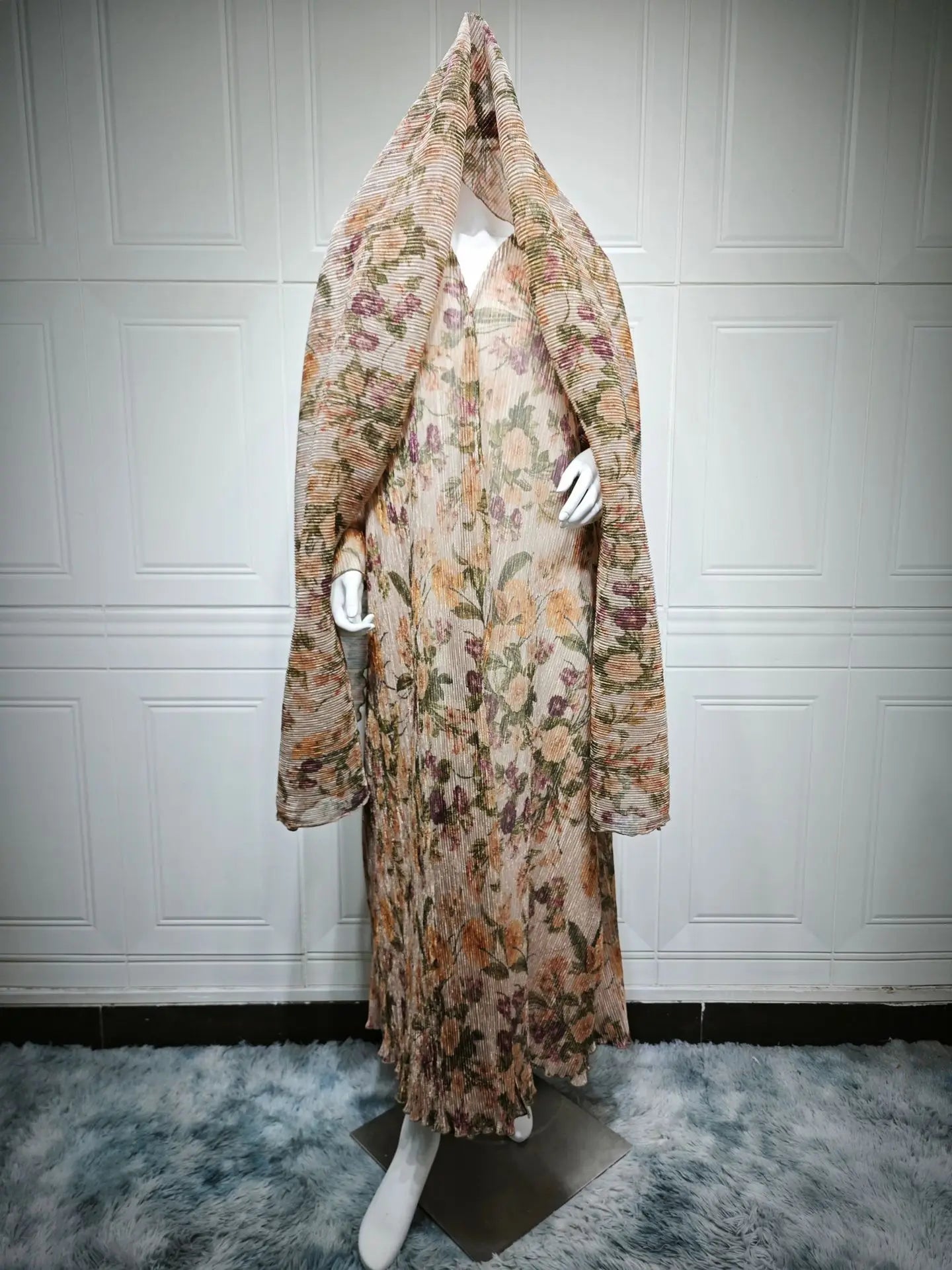 Printed Dubai Abaya