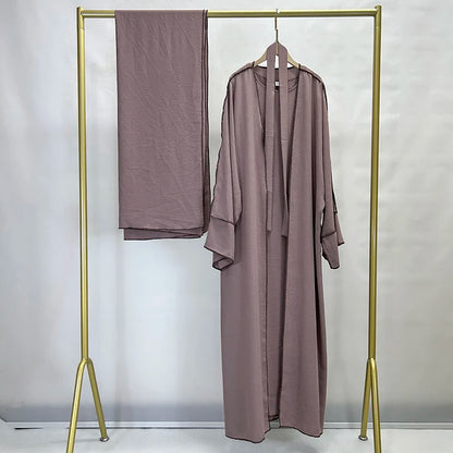 Three. Piece Abaya set