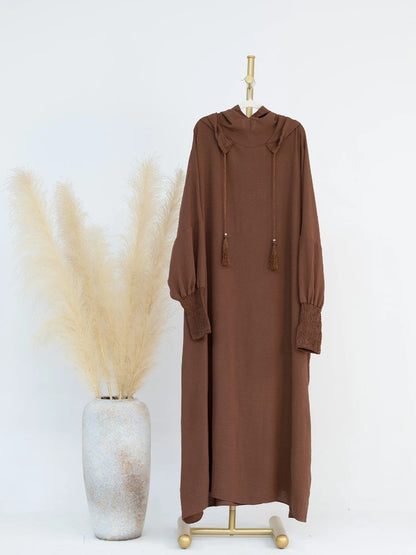 Eid Muslim Dress for Women Eid Abaya Morocco Ramadan Jilbab Hooded Prayer Dresses Vestido Kaftan Islam Dubai Arab Long Robe 2024