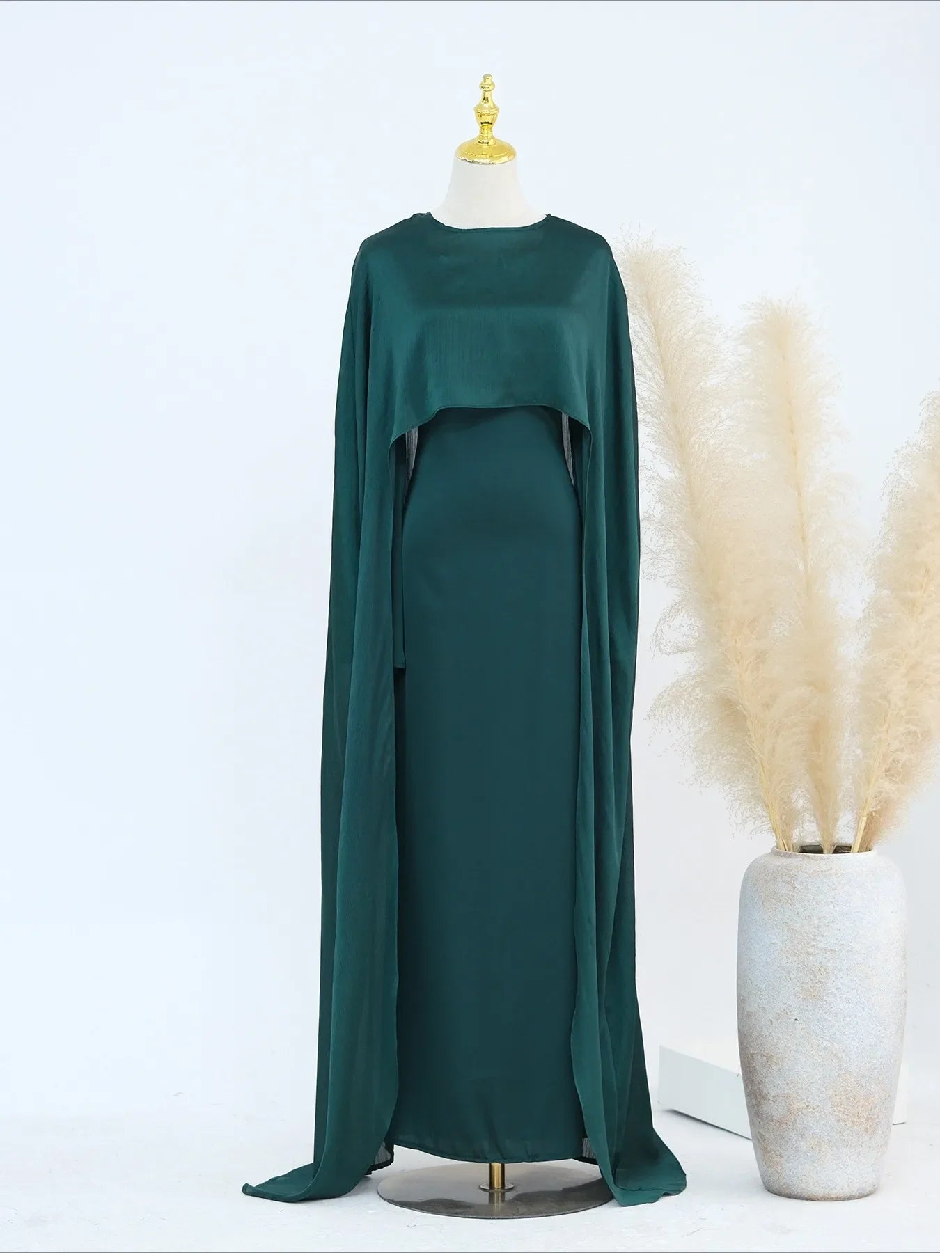 Abaya for Women 2 piece set Muslim  Eid Arab Long Robe Shawl Dresses Abayas Kaftan Islam Jalabiya Ramadan Morocco Dubai Vestidos