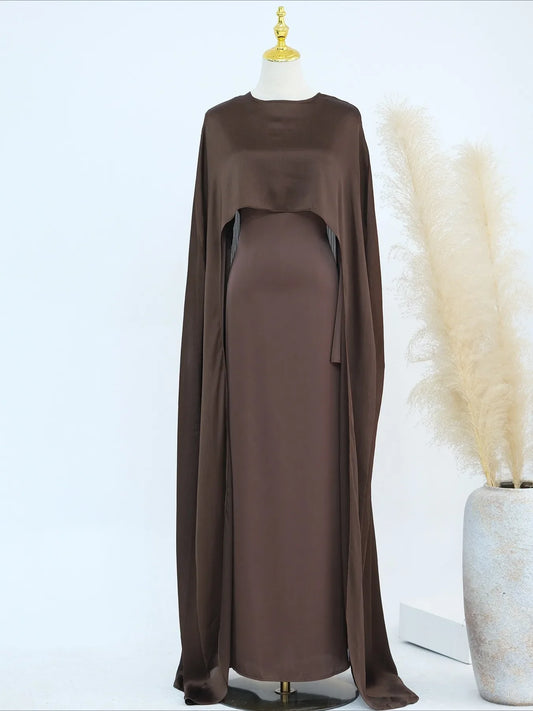 Abaya for Women 2 piece set Muslim  Eid Arab Long Robe Shawl Dresses Abayas Kaftan Islam Jalabiya Ramadan Morocco Dubai Vestidos