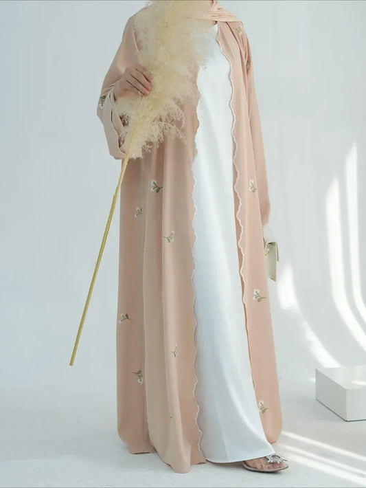 Eid Muslim Abaya For Women Embroidery Cardigan Dresses Abayas Ramadan Morocco Dubai Jalabiya Kaftan Vestidos Arab Long Robe 2026