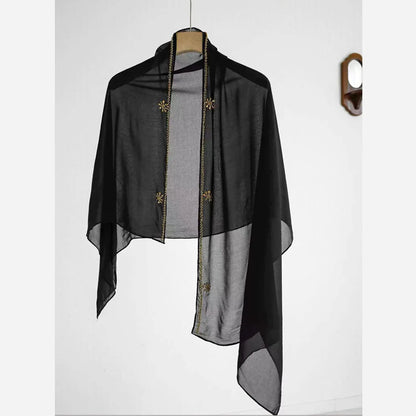 Black pen Abaya Eid Gold Embroidery Design Long Sleeve Dubai Abaya Women Muslim Dress