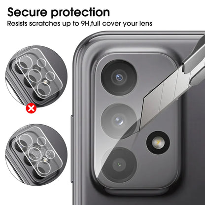 Camera Back HD Film Screen Protector for Samsung Galaxy A23 Anti-scratch Tempered Glass Lens Screen Protector for Galaxy A23