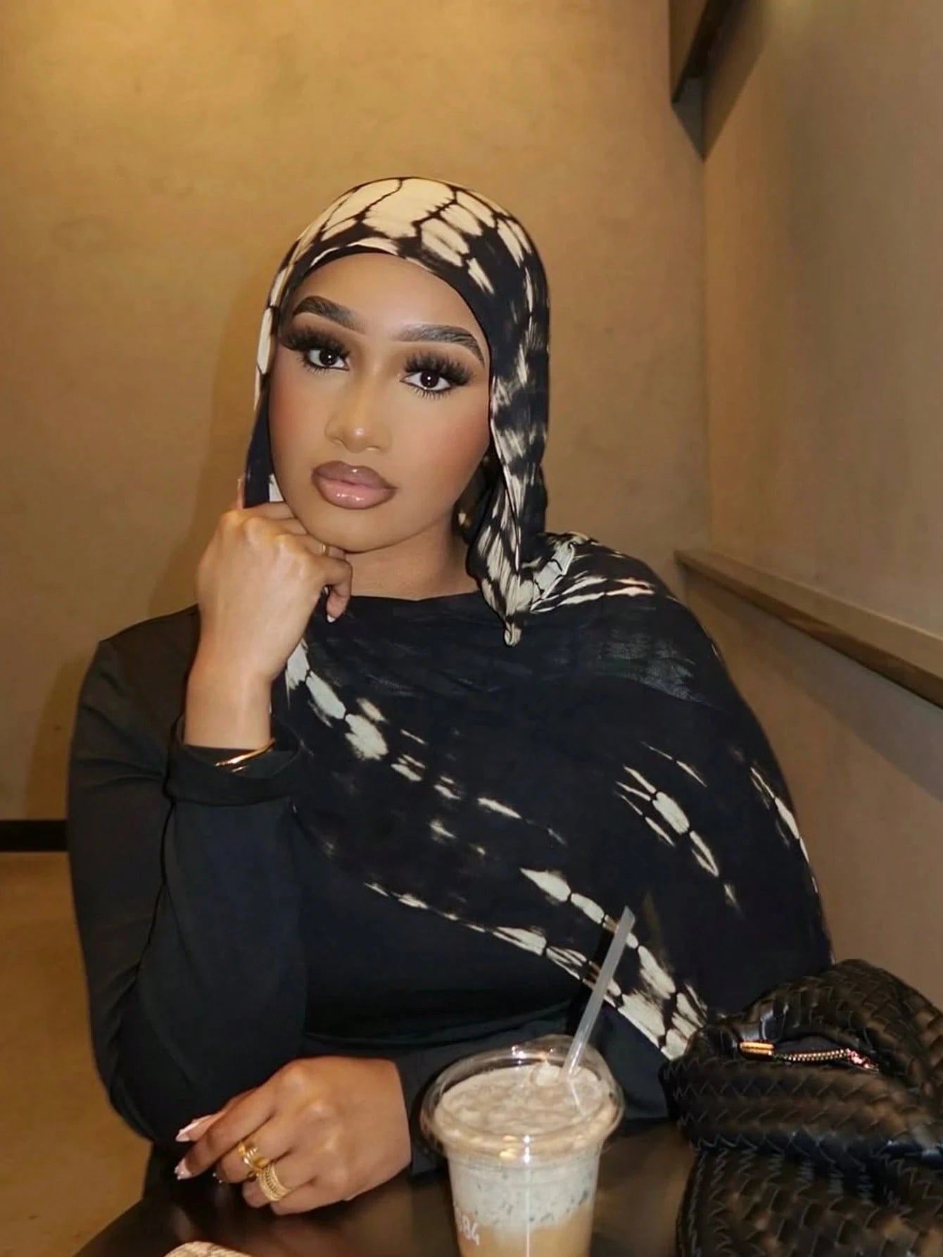 New Design Printed Hijabs Premium Watercolor Women Headscarf Soft Scarf Shawl Suitable For Daily Abaya Accessories Women Veil
