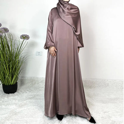 Abayas for Women Muslim 2025 New Fashion Hood Headscarf Kaftan Dubai Abaya Arabic Robe Djellaba Eid Ramadan Islam Clothing Gown
