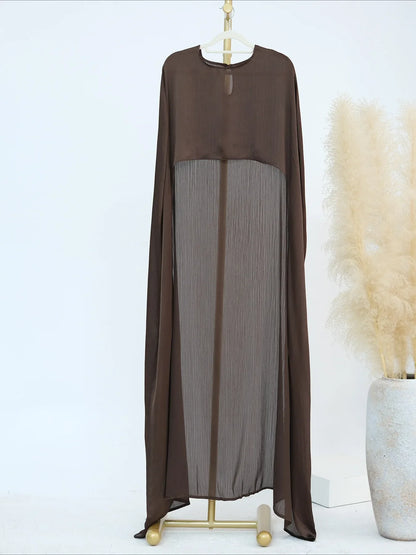 Abaya for Women 2 piece set Muslim  Eid Arab Long Robe Shawl Dresses Abayas Kaftan Islam Jalabiya Ramadan Morocco Dubai Vestidos