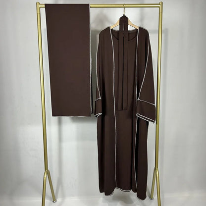 Three. Piece Abaya set