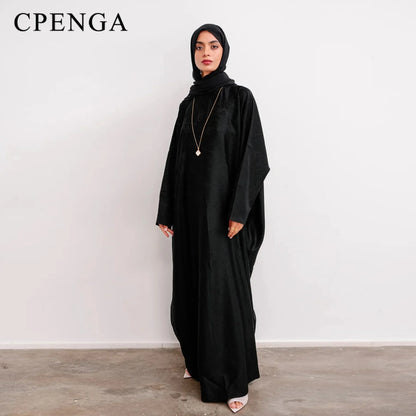Luxury 2 Piece Muslim Outift Sets for Women Ramadan Dubai Hijab Abaya Dress Islamic Party Kaftan Robe Elegant Turkey Gown 2025