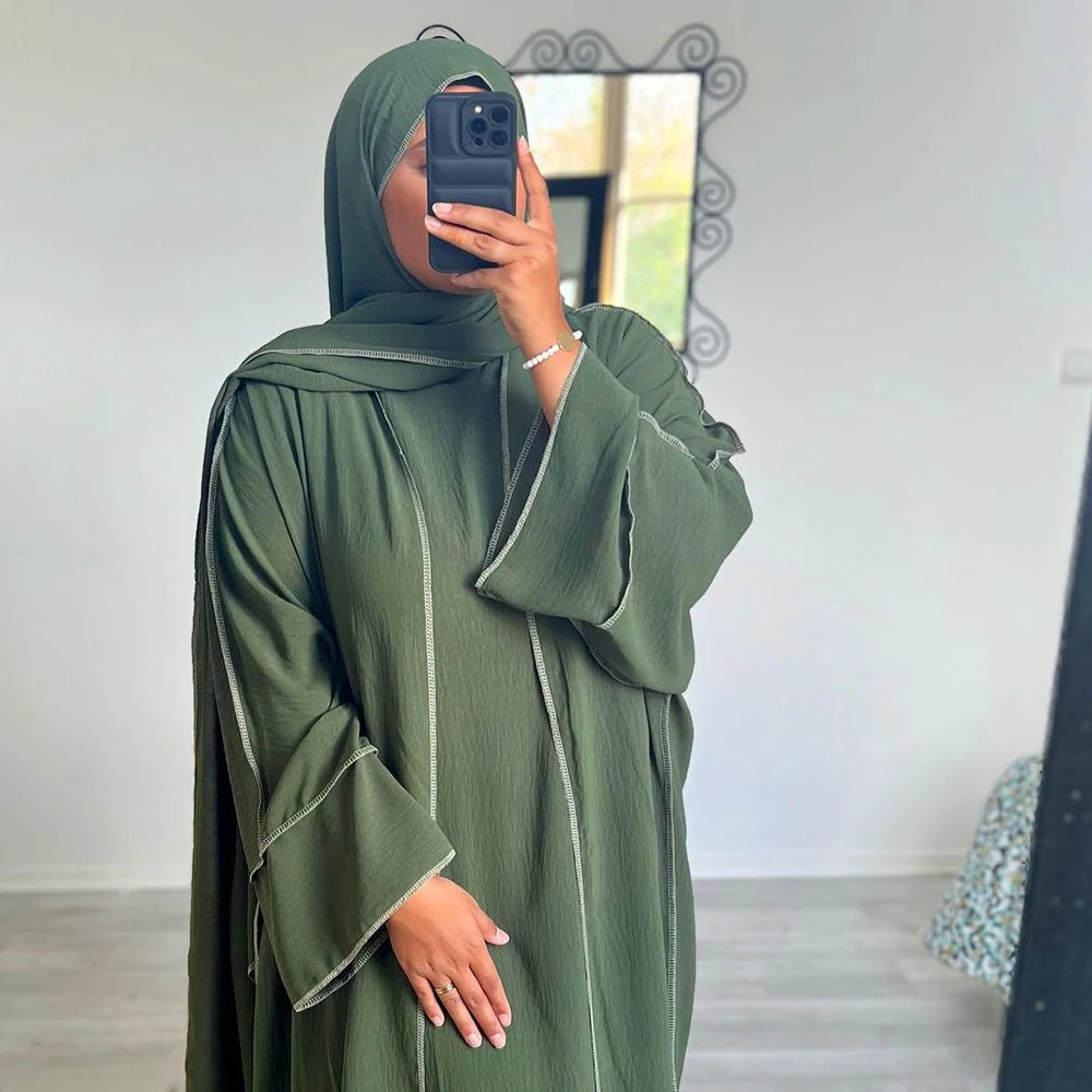 Three. Piece Abaya set