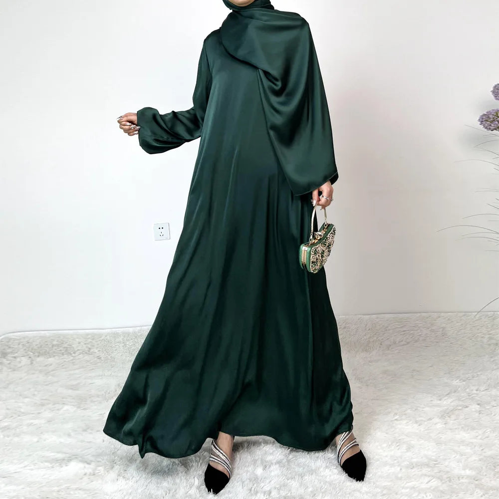 Abayas for Women Muslim 2025 New Fashion Hood Headscarf Kaftan Dubai Abaya Arabic Robe Djellaba Eid Ramadan Islam Clothing Gown