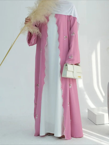 Eid Muslim Abaya For Women Embroidery Cardigan Dresses Abayas Ramadan Morocco Dubai Jalabiya Kaftan Vestidos Arab Long Robe 2026