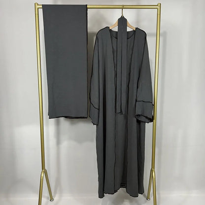 Three. Piece Abaya set