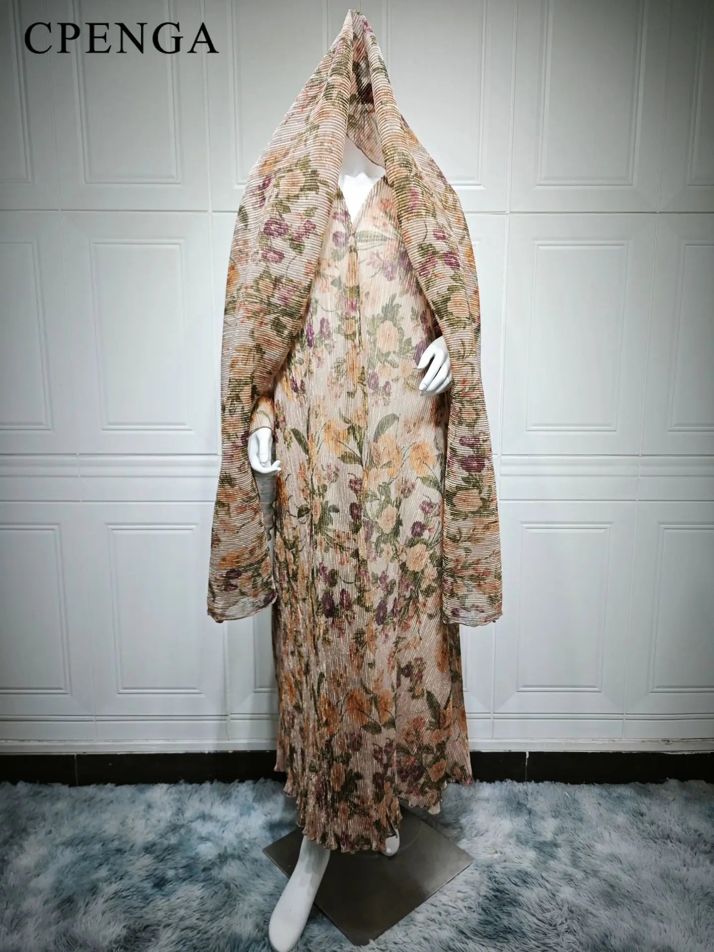 Printed Dubai Abaya