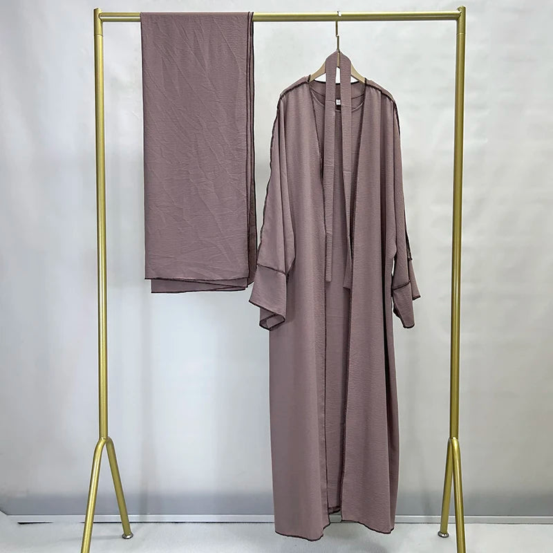 Three. Piece Abaya set