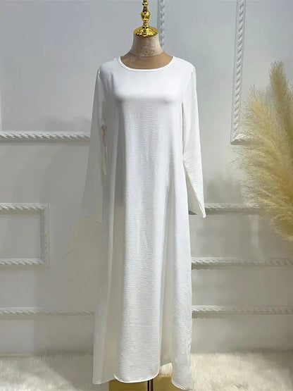 New Black White Sequin Kimono Cardigan Abaya Dubai Luxury Muslim Kaftan Abayas For Women Turkish Islamic Clothing Outfit
