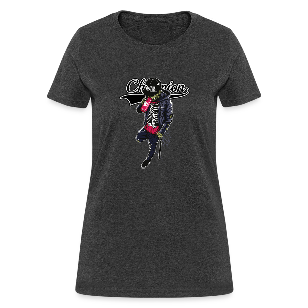 Women's T-Shirt - heather black